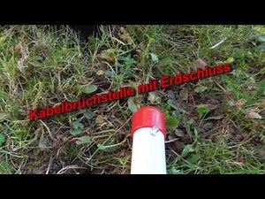 Kabelbruch finden - Kabelsuchgerät - Härtetest