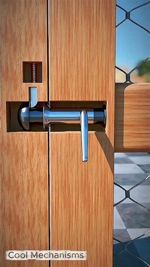 automatic gate lock design idea