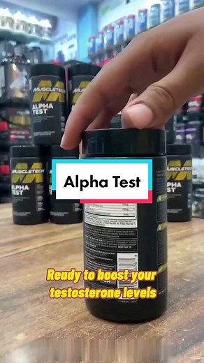 Attention fitness enthusiasts! Are you looking for a testosterone booster to enhance your muscle growth and strength? Look no further than Muscletech Alpha Test! This powerful supplement is designed to help you crush your workouts and achieve your fitness goals. Don't settle for average results – try Muscletech Alpha Test today and unleash your inner alpha! #MuscletechAlphaTest #TestosteroneBooster #FitnessGoals #WorkoutSupplements #StrengthTraining #MuscleGrowth #BodyBuilding #tiktokshoptreats 