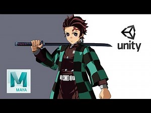【Demon Slayer】Making of Tanjiro【MAYA】
