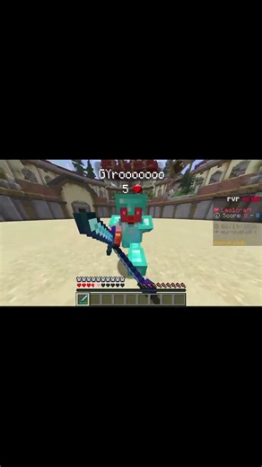 random pvper vs me #minecraft #blockcraft #fighting #gaming #pvp