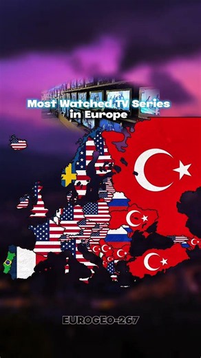 📺 Most Watched TV Series in Europe 🌍