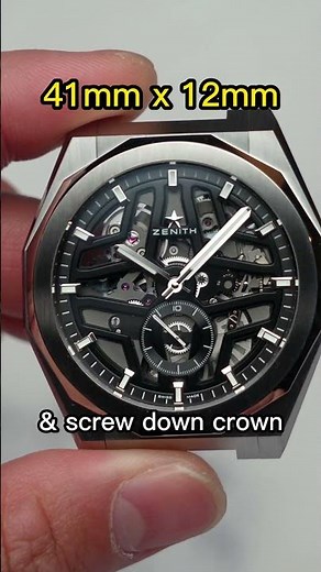 Zenith's NEWEST Defy Skyline Skeleton 🩻