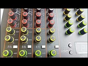 AD - 8BT MIXER AND XTUGA IEM WIRELESS AUDIO TX/RX DEMO TEST