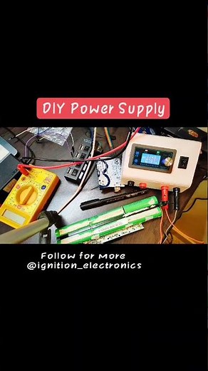DIY Power Supply using zk-4kx buck boost converter || Arduino project