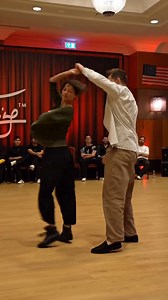 (Part 2) That perfect mix of shared freedom and expression ❤️ always a joy to share the floor #westcoastswing #wcswing #dancestudioowner #swingdancers #socialdance | Dance World Champion