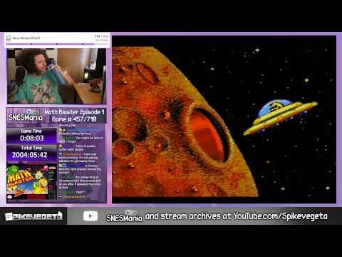 SNESMania Game 457: Math Blaster Episode 1