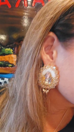 New native beadwork earrings from Jules Coleman. Love them, so sparkly! Thank you Jules! 💞 You all should check her out! | Jen Kruse