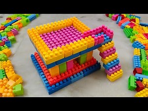 Satisfying DIY House ASMR/Building blocks/block game /Lego building blocks#asmr#buildingblocks#lego