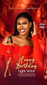 How to Create a Professional Birthday Flyer #birthdaydesign #birthdayflyer #viralshort #shortsfeed