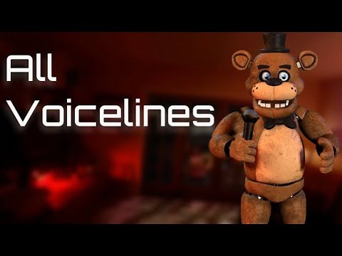 Freddy Fazbear All Voicelines (with subtitles)