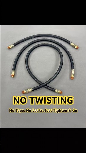 This DOT Hose Installs in 3 Minutes (No Twisting) | ROADSPOWER
