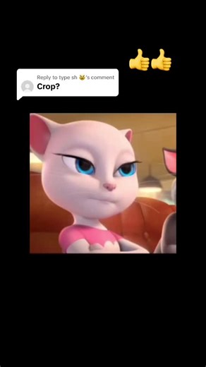 Replying to @type sh 😾 #angela #talkingangela #cat