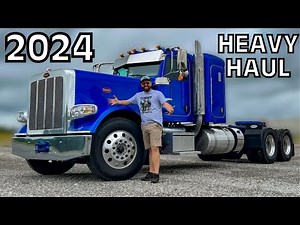 My New CUSTOM SPEC Heavy Haul Truck is Here! Peterbilt 389!