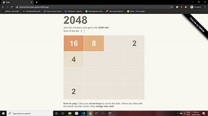 2048 — Javascript game  development