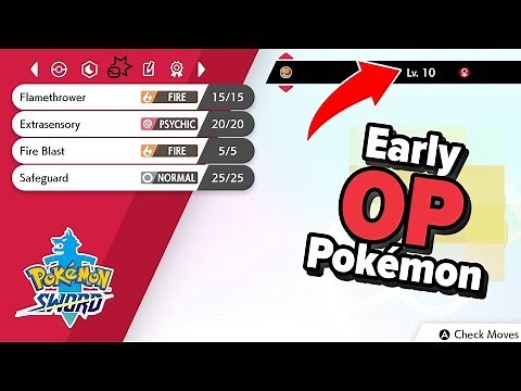 Catching an OP Pokémon EARLY in Pokemon Sword (Tips and Tricks)