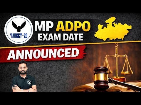 MP ADPO Exam Date ANNOUNCED 🚨 | MPPSC ADPO Big Update | ANOOP SIR
