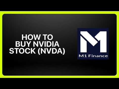 How To Buy NVIDIA Stock (NVDA) on M1 Finance! Tutorial
