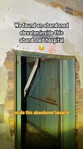 The scary abandoned elevator inside of this abandoned hospital! 🏚️ #abandoned #abandonedplaces | LordExplores