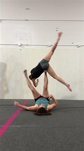 Acro Yoga Partners Show Impressive Balance and Strength Sequence