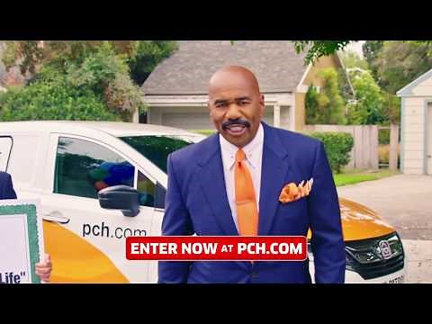 Guaranteed Publishers Clearing House $2,500 A Week For Life Prize with Steve Harvey & Prize Patrol