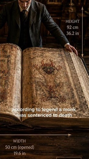 The Devil’s Bible Is Bigger Than You Think #CodexGigas #DevilsBible #DarkHistory