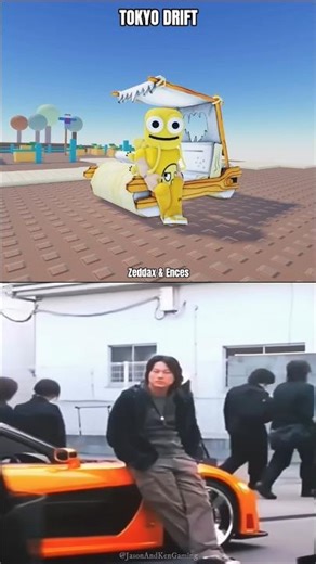 Zeddax & Ences | Tokyo Drift #roblox #zeddaxgaming #tokyodrift