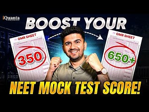 NEET 2026 Mock Test Strategy: From 300–400 Marks to 650+ | Vineet Khatri Sir Tips