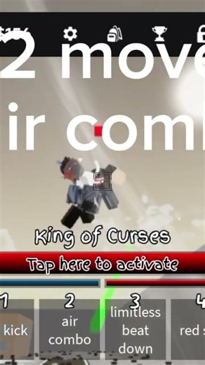 gojo move set (skill builder)