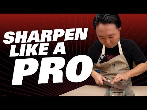 How to Sharpen a Knife with Japanese Whetstones, with Naoto Fujimoto
