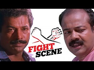 Fight Scene I Akashadoothu I Mural I Madhavi | Akashadoothu Malayalam Movie |