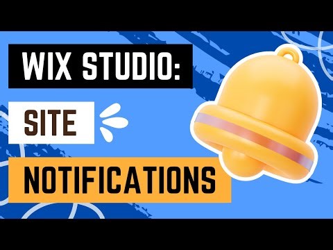 Wix Studio: Managing Site Notifications in Your Workspace
