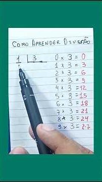 1 divided by 3 | how to learn division | repeating decimal