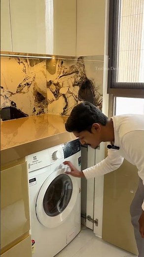 💡 Space-Saving Solutions for Modern Kitchens! | washing machine in kitchen
