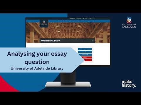Analyse Your Essay Question