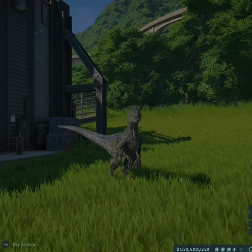 Jurassic World Evolution:Blue the raptor