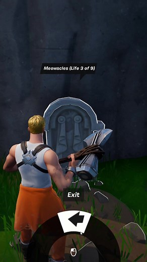 Fortnite Meowscles Died Again #shorts