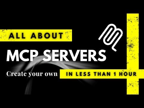 Build your first MCP Server in less than an hour easily