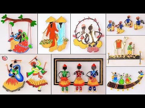 Best Out Of Waste - 10 Wall Decor Craft Ideas