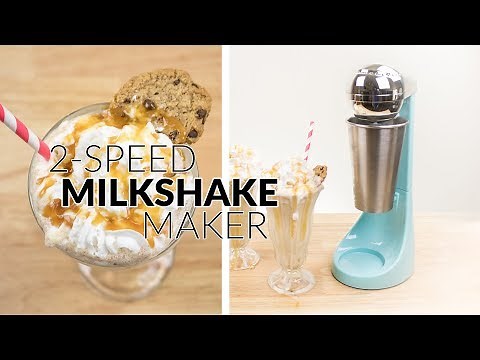 Oatmeal Cookie Milkshakes with the MLKS100BL | 2-Speed Milkshake Maker