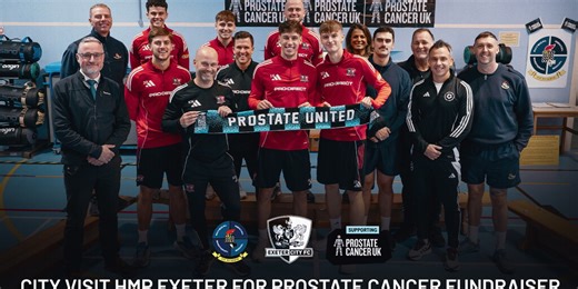Exeter City supports prison officers in fundraising challenge | Exeter City F.C.