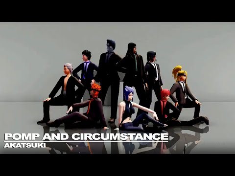 [MMD Naruto/Akatsuki] If You Do Do / Pomp and Circumstance (Dance Practice)