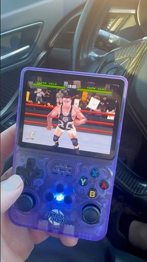 Playing WWF Attitude PS1 on Retro Snap 🎮 #FYP #stonecold #owenhart