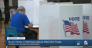 Most Florida counties still waiting for CARES Act dollars to protect voters from COVID-19