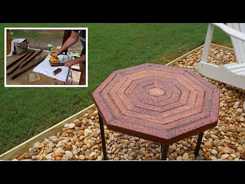 Building an Octagon Table Top From Scraps