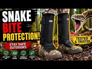 Best #Snake Gaiters for Hiking & Hunting | GearOZ Snake Bite Protection Review
