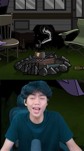 cacing alien makan sigung #thevisitor #shorts