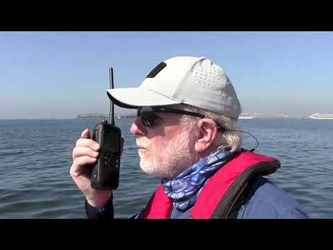 On The Water Review of Icom M94D Handheld VHF