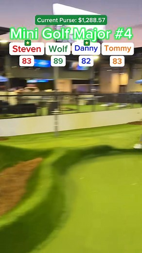 Mini Golf Major #4 Round 2, 18 holes (Holes 16-18) IT ALL COMES DOWN ...#fun #minigolfer #crazygolfing #golfing #crazygolfcourse #minigolfers #crazygolfers #minigolfmarketing #golfer #family #crazygolfer #miniaturegolfcourse #familytime #minigolfmonday #golflife #hastingsadventuregolf #arcade #golfcourse #indoorminigolf #holeinone | Discgolf