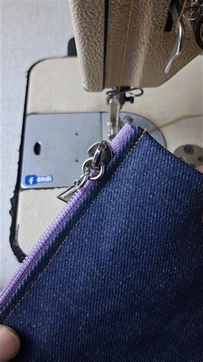 sewing a zipper #sewingtips#sewingtutorial